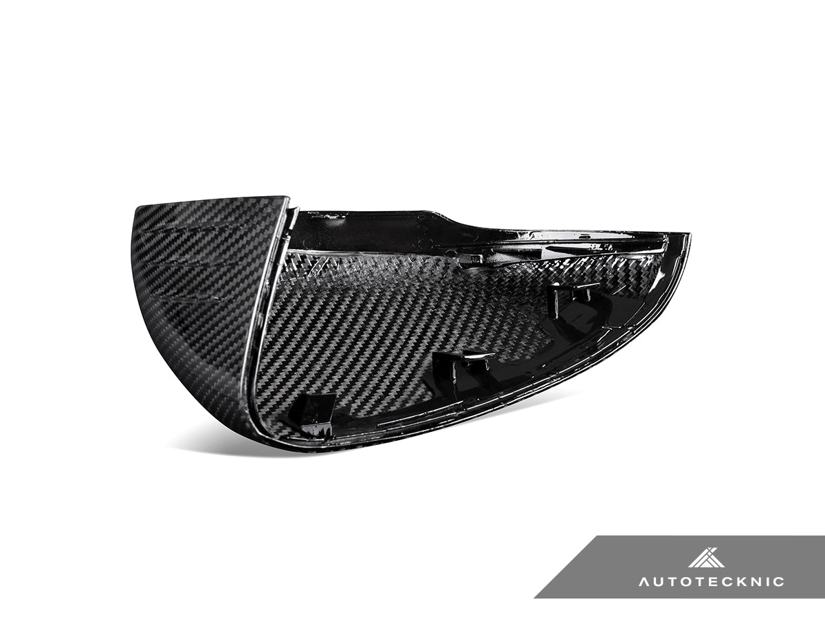 AutoTecknic Replacement Dry Carbon Mirror Covers - Mercedes-Benz V177 | W177 A-Class | W118 CLA-Class