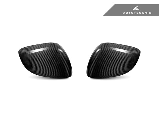 AutoTecknic Replacement Dry Carbon Mirror Covers - Mercedes-Benz W206 C-Class