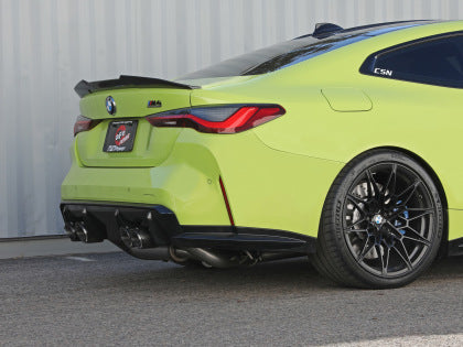 aFe - MACH Force-Xp 3 IN to 2-1/2 IN Stainless Steel Cat-Back Exhaust System Carbon Tips || G80/G82/G83