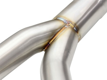 aFe - MACH Force XP SS-304 Polish Tip 3.0in-2.5in Diameter Cat Back Exhaust 11-13 BMW 335i (E90/E92)