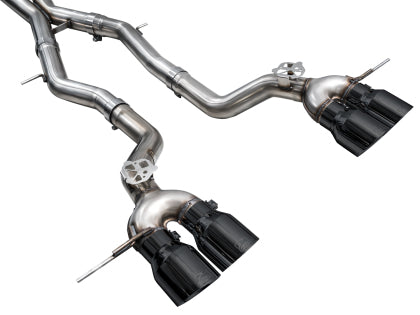 AWE - BMW G87 M2 Track Edition Exhaust - Diamond Black Tips