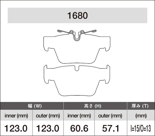 iSWEEP Brake Pads | Rear • F54/F60 JCW LCI