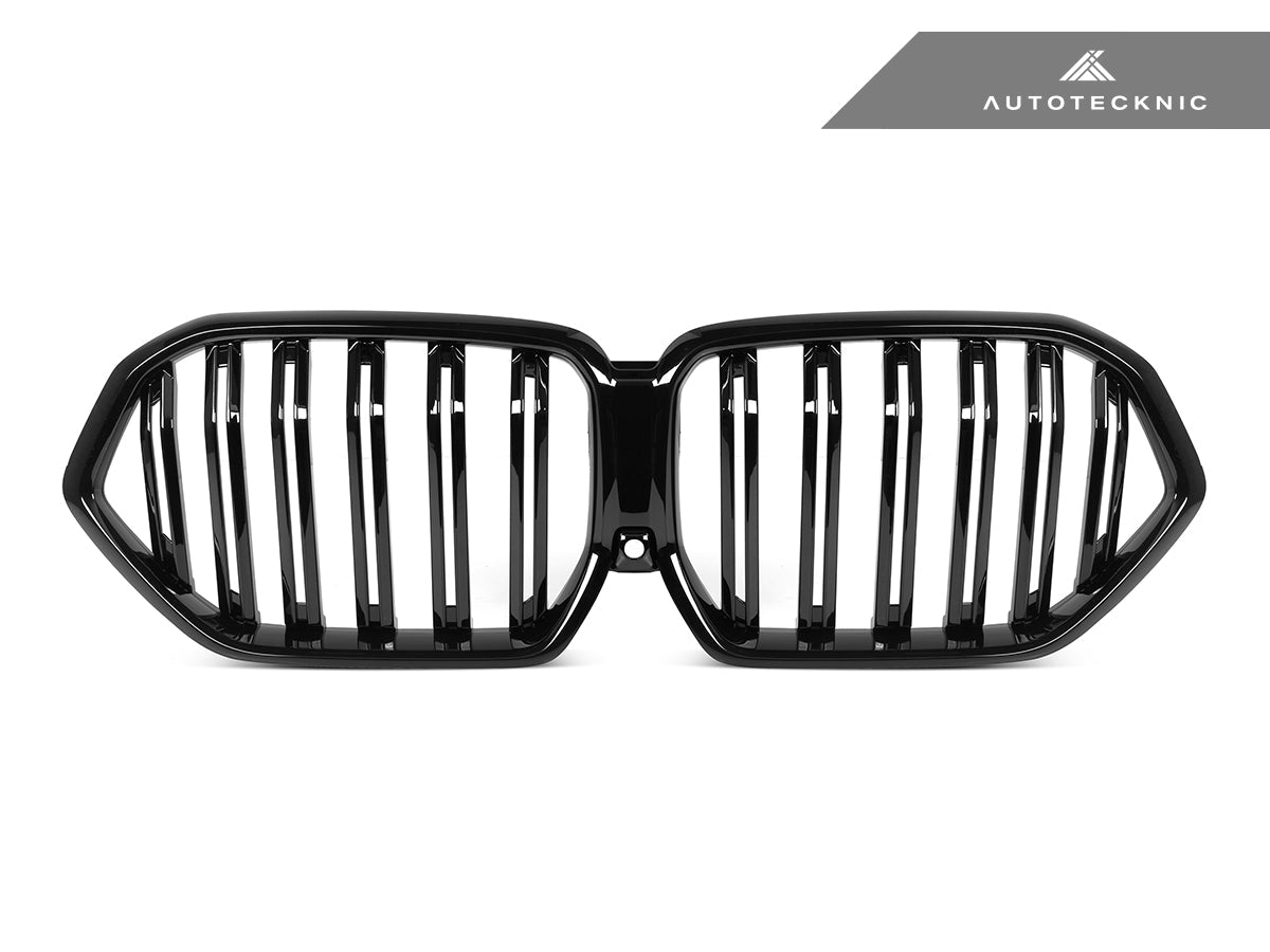 AutoTecknic Dual-Slats Gloss Black Front Grille - G06 X6 LCI