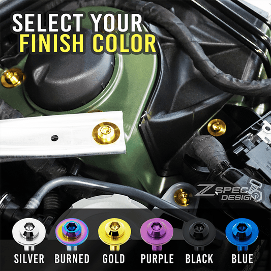 ZSPEC "Stage 2" Dress Up BoltsĀ® Fastener Kit for '16+ Chevy V8 Camaro SS, Titanium