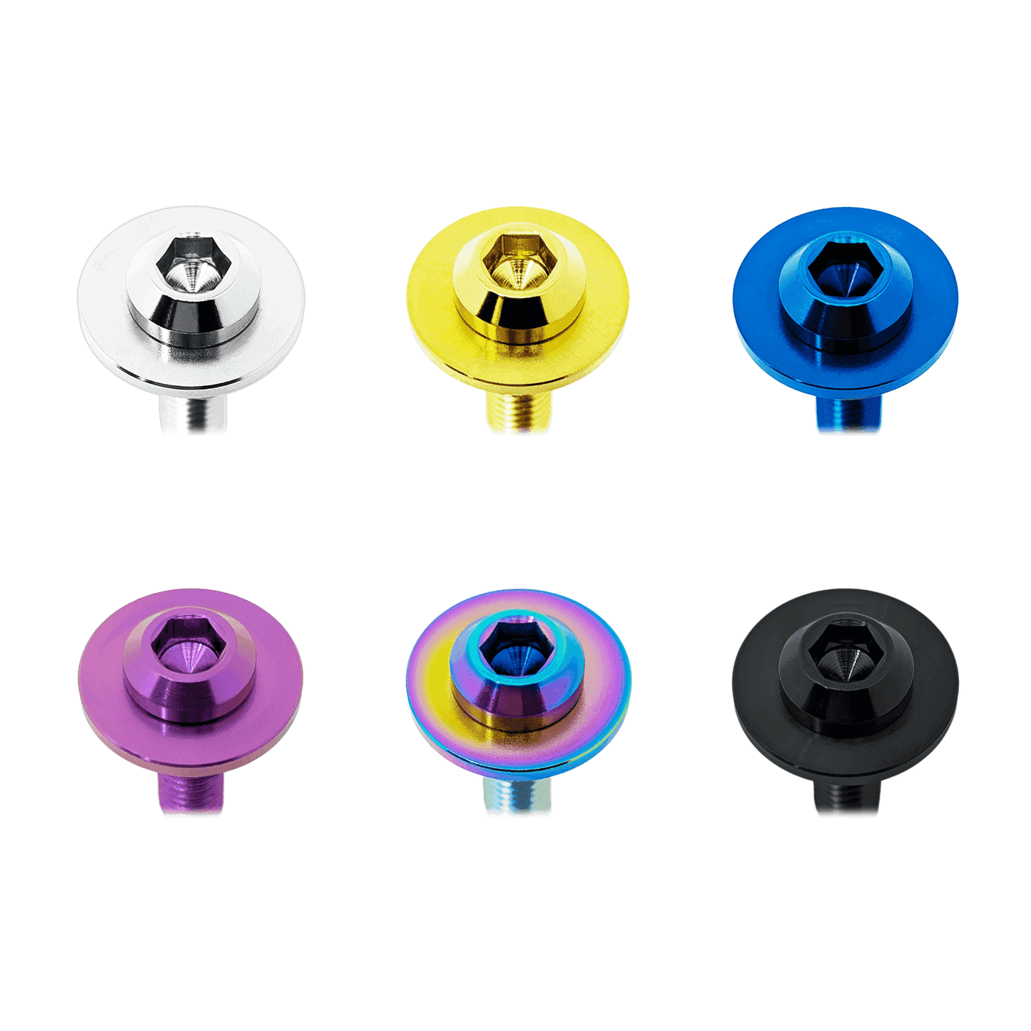 ZSPEC Sun-Visors Fastener Kit for the GR Corolla (driver & passenger-side), Titanium