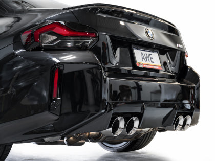 AWE - BMW G87 M2 Track Edition Exhaust - Chrome Silver Tips