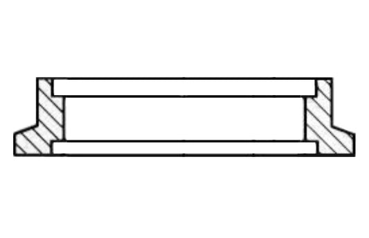 Outlet Flange for TiAL 38mm MV-S Wastegate 304 Stainless