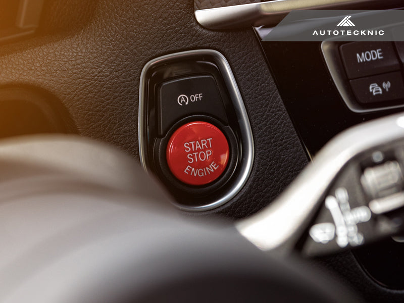 AutoTecknic Red Start Stop Button - F10 M5 | F06/ F12/ F13 M6