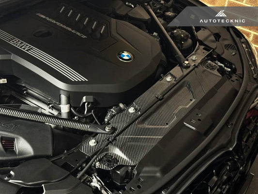 AutoTecknic Dry Carbon Fiber Cooling Shroud - BMW G20 3-Series