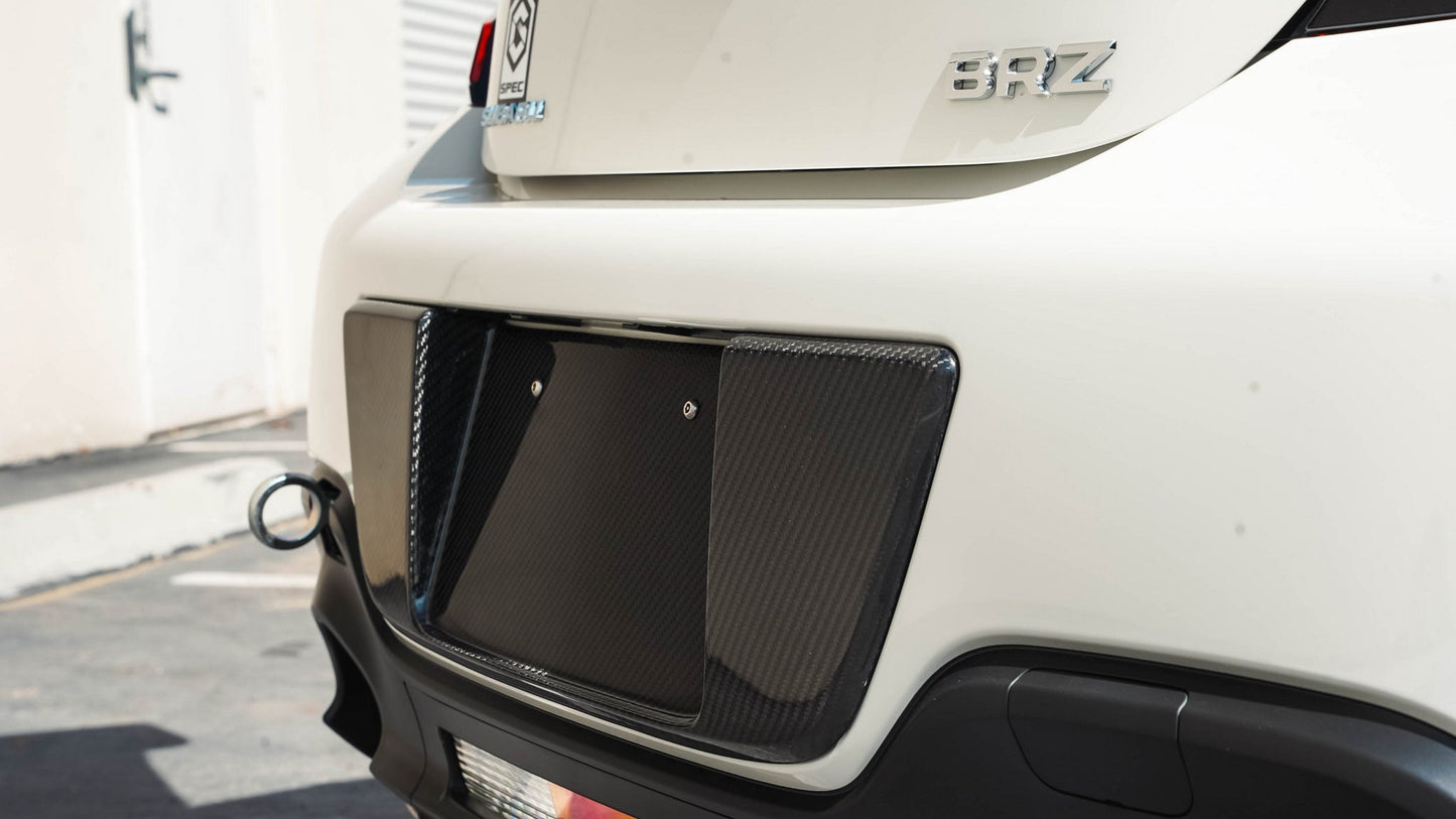 Carbon Fiber Toyota GR86/ Subaru BRZ License Plate Frame 2022-2024