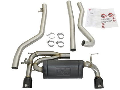 aFe - MACH Force XP Exhausts Cat-Back w/ Black Tips || F3x B58
