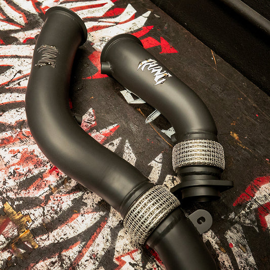 Rvng (F80/F82/F87) S55 3.5' XL Flow Series Catless Downpipes