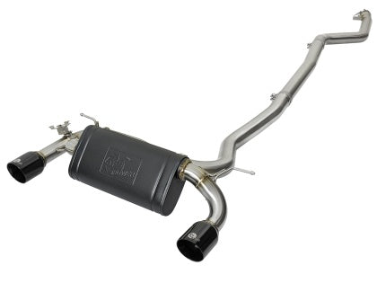 aFe - MACH Force XP Exhausts Cat-Back w/ Black Tips || F3x B58