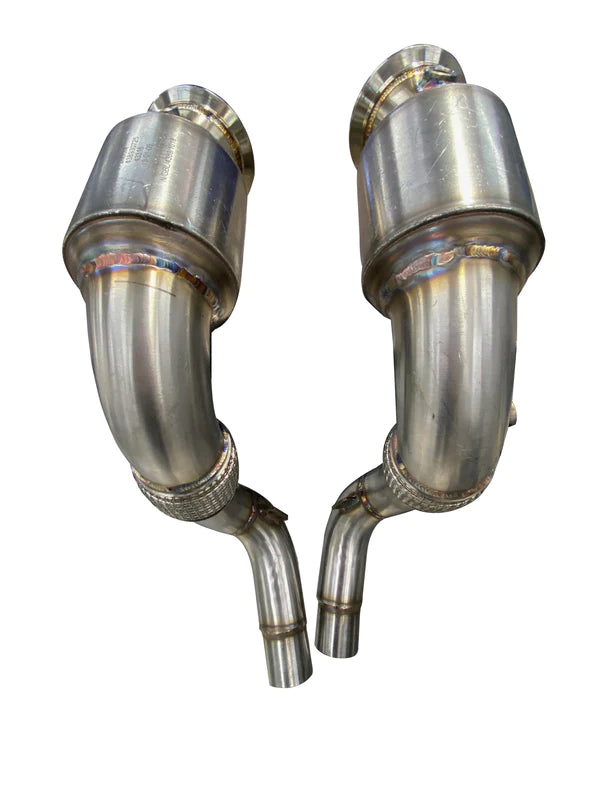 Active Autowerke - Catted Downpipes || S63/N63 (X5M/X6M) (X550i/X650i)