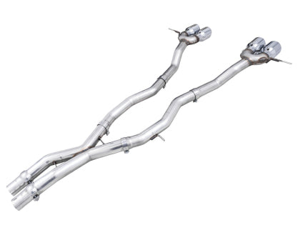 AWE - Track Edition Catback Exhaust for BMW G8X M3/M4 - Chrome Silver Tips