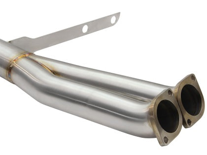 aFe - MACH Force XP SS-304 Polish Tip 3.0in-2.5in Diameter Cat Back Exhaust 11-13 BMW 335i (E90/E92)