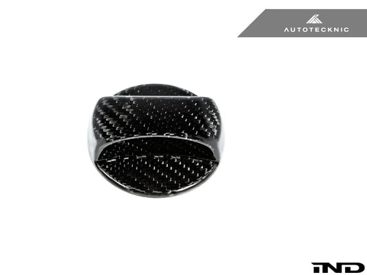 AutoTecknic Dry Carbon Competition Fuel Cap Cover - BMW E9X M3 | 3-Series