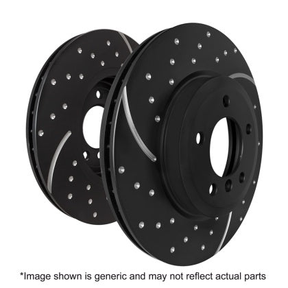 EBC - E9x NON-M 3GD Series Sport Slotted FRONT Rotor Set