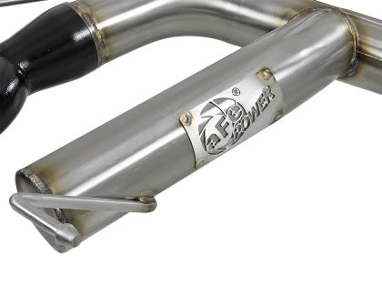 aFe - MACHForce XP 08-13 BMW 135i L6-2.0L N54/N55 3in. 304 SS Axle-Back Exhaust w/Black Tips