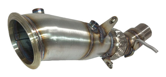 Competition Series 4" Catless Downpipe for the 2011-16 528i N20 (4 Cylinder) Engine