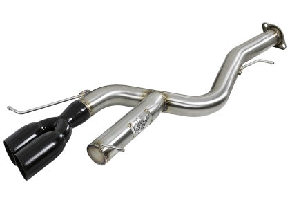 aFe - MACHForce XP 08-13 BMW 135i L6-2.0L N54/N55 3in. 304 SS Axle-Back Exhaust w/Black Tips