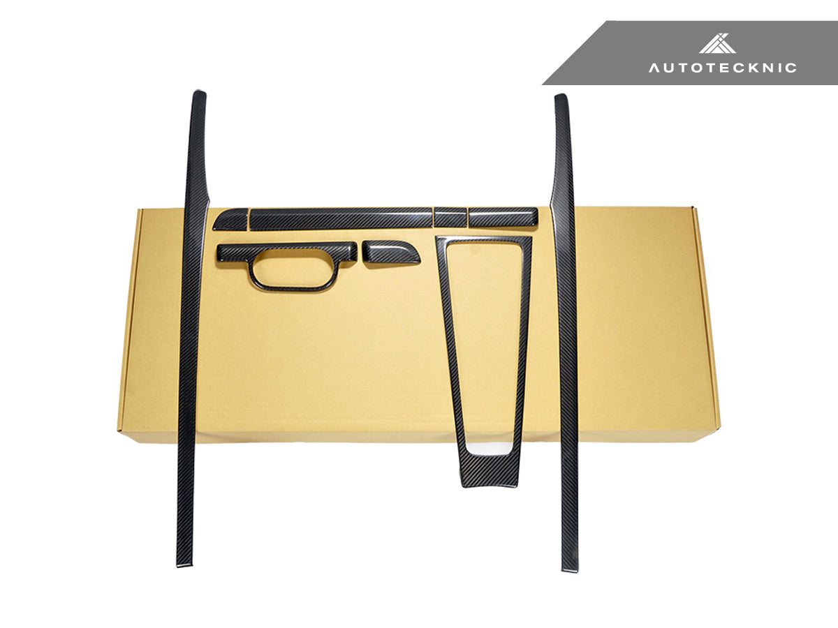 AutoTecknic Dry Carbon Fiber Interior Trim - Porsche 718 Cayman | Boxster