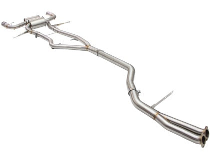 aFe - MACH Force XP SS-304 Polish Tip 3.0in-2.5in Diameter Cat Back Exhaust 11-13 BMW 335i (E90/E92)