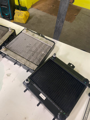 CSF - BMW F8X M3/M4/M2C Auxiliary Radiators w/ Rock Guards (Sold Individually - Fits Left and Right