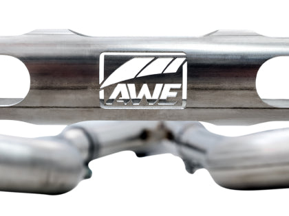 AWE - BMW F8X M3/M4 Track Edition Catback Exhaust - Chrome Silver Tips
