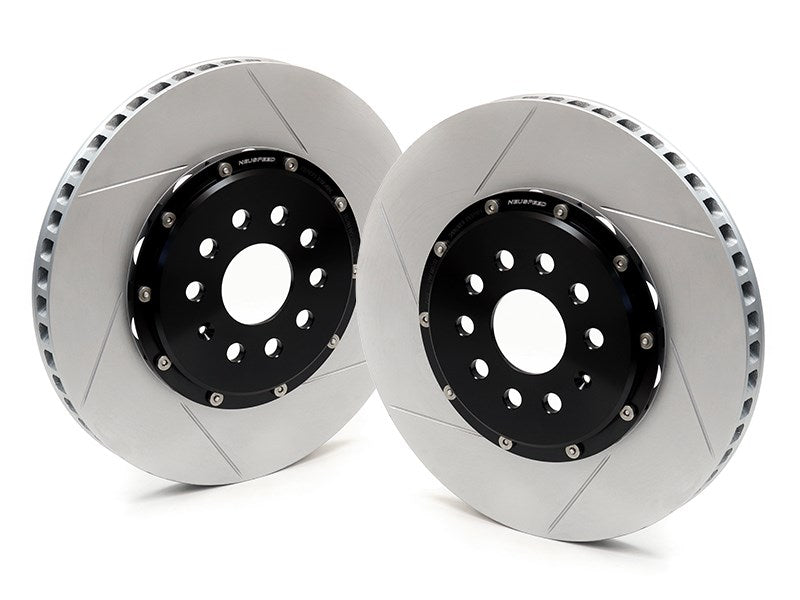 2-Piece Floating Brake Rotors | Front Kit 345mm Slotted ⢠PQ35/PQ46
