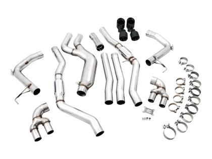 AWE- BMW G20/G22 B58 Track Edition Exhaust - Quad Diamond Black Tips