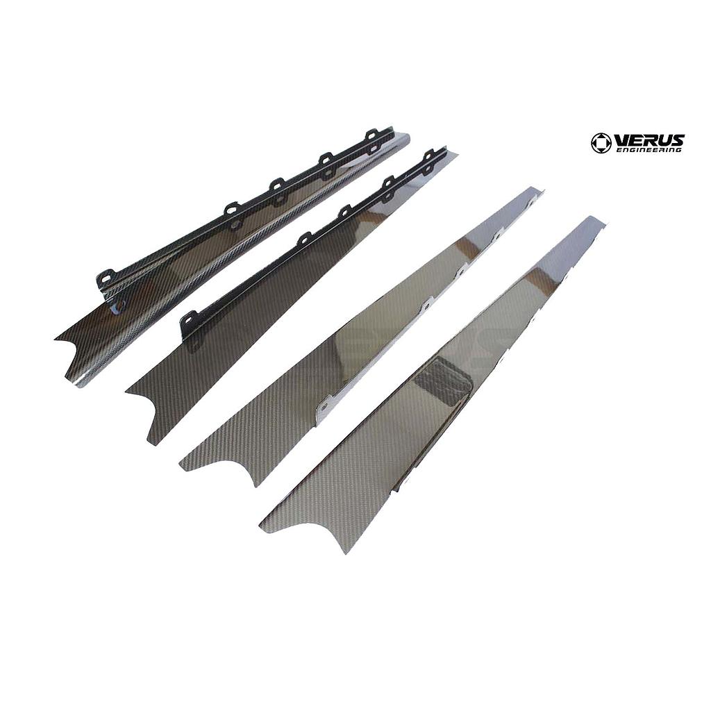 Verus - Rear Diffuser Strakes || R35