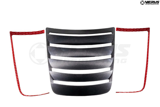 Verus - Carbon Hood Louver Kit || S550 (GT350)