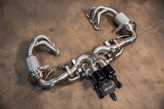 Valvetronic Valved Sport Exhaust System for Porsche 992 GT3/RS