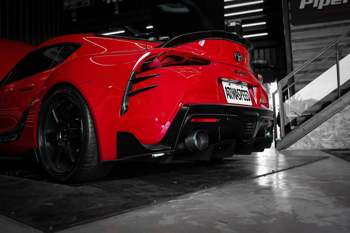 Armaspeed - Carbon Fiber Rear Canards || (A90/A91)