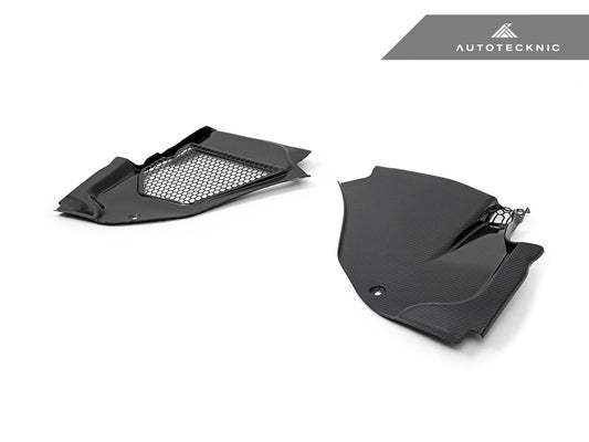 AutoTecknic Dry Carbon Engine Cowl Panel Trim Set - F91/ F92/ F93 M8