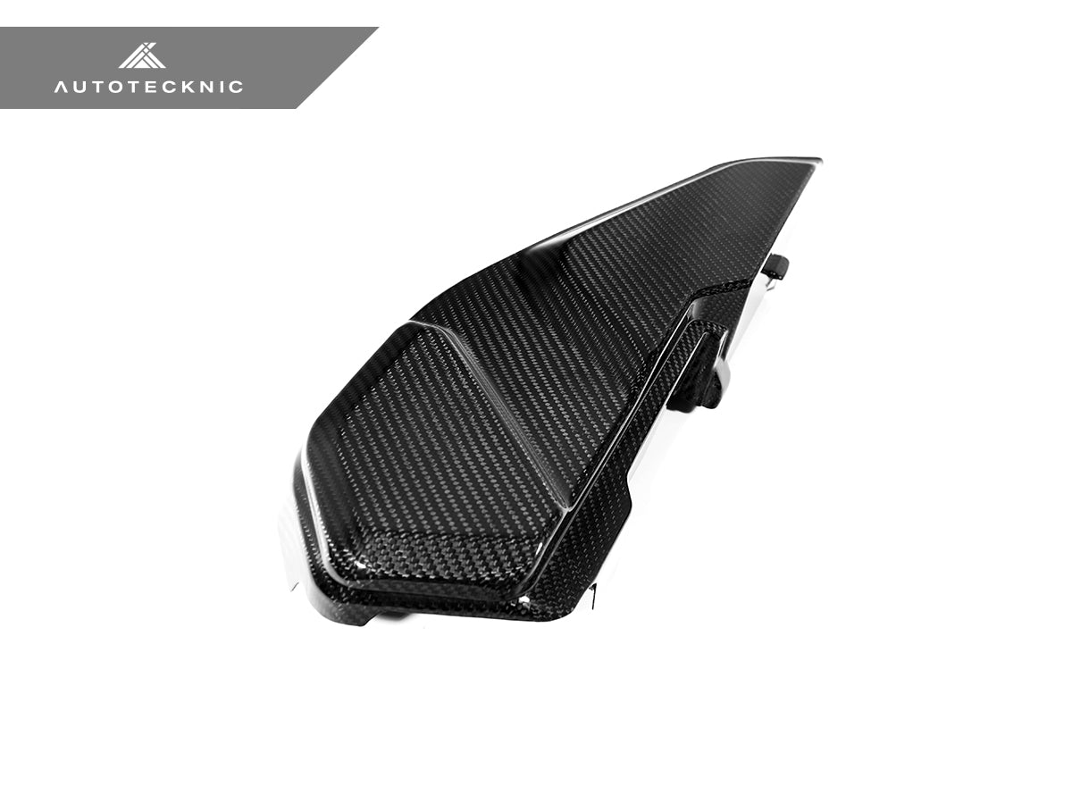 AutoTecknic Carbon Engine Cover Extension Set - F90 M5 | F91 F92 F93 M8