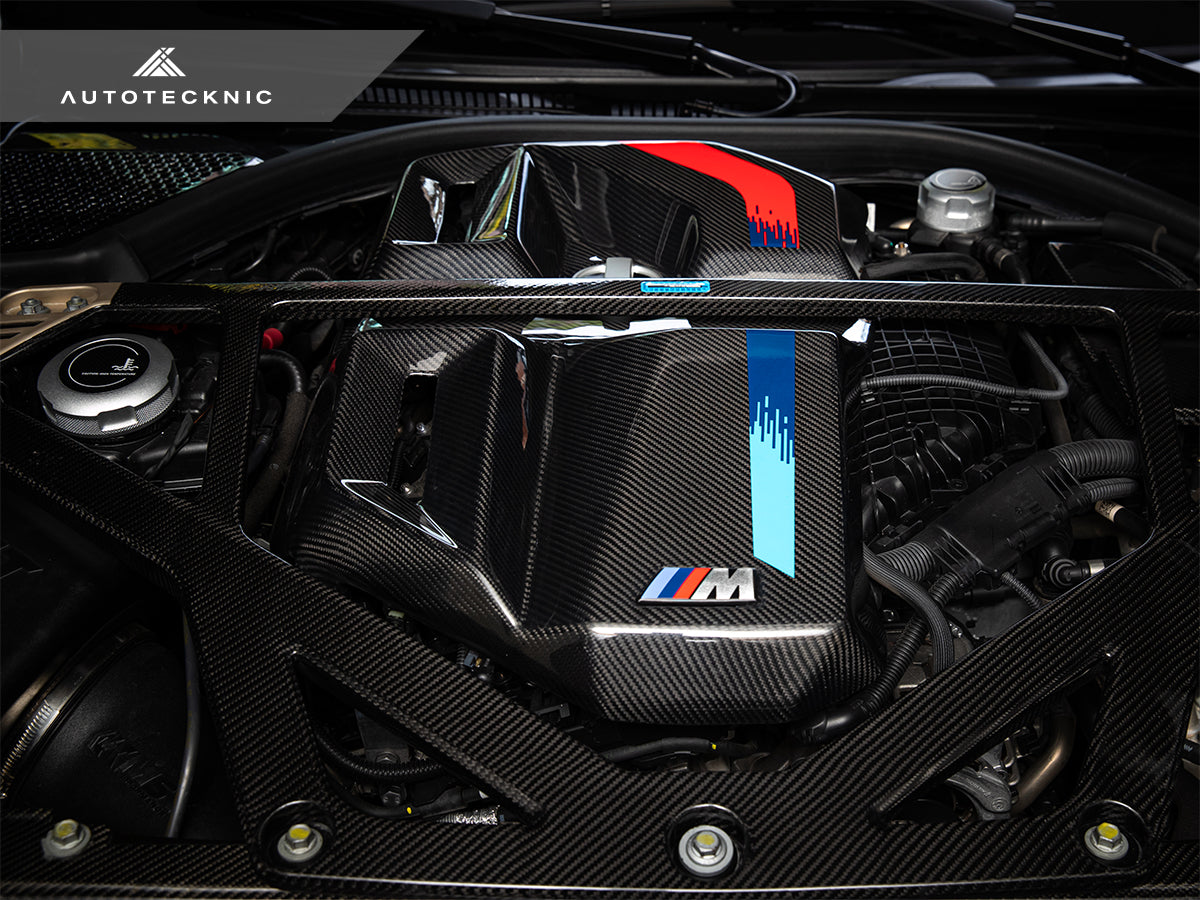 AutoTecknic Version II Dry Carbon Fiber Engine Cover - G80 M3 | G82/ G83 M4
