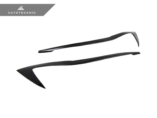 AutoTecknic Carbon Fiber Headlight Trim Set - G20 3-Series Pre-LCI
