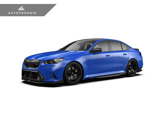AutoTecknic Dry Carbon Fiber V2 Side Skirt Extension Set - G90/ G99 M5
