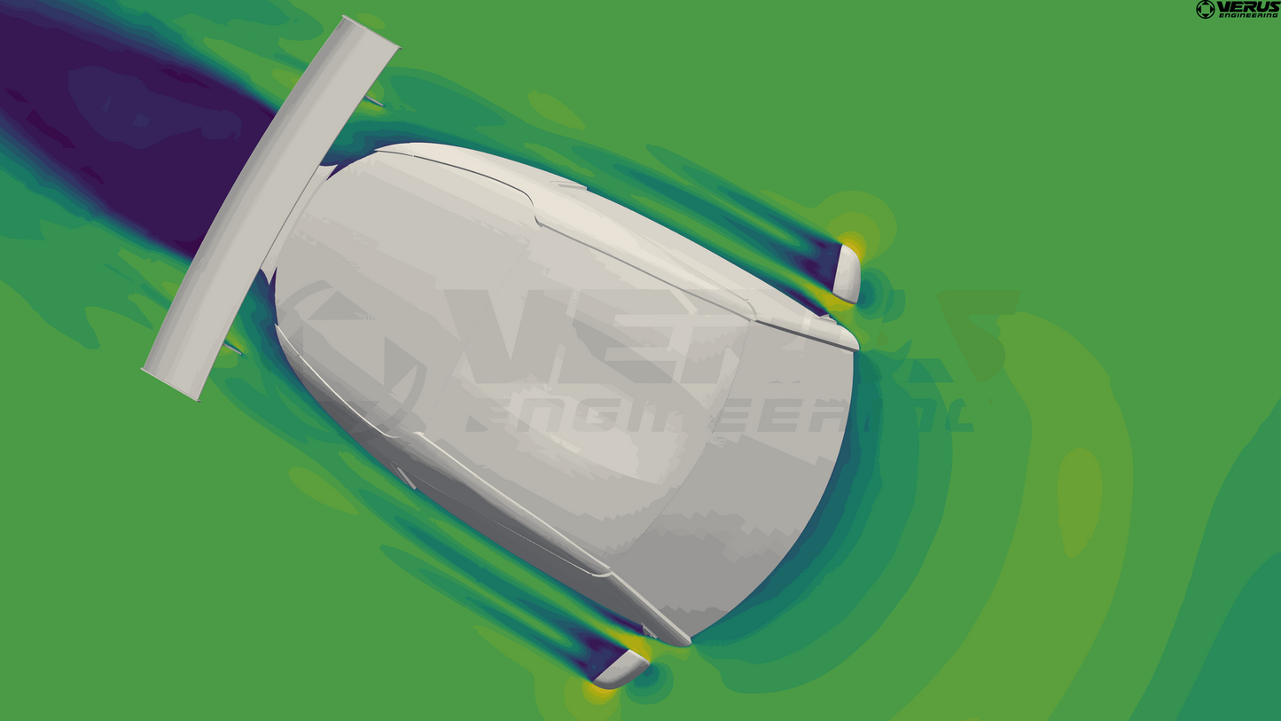 Verus - Anti Buffeting Wing Deflectors || A9x