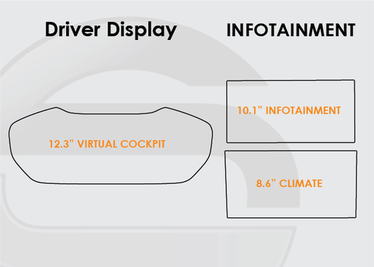 Audi A8 Screen ProTech Kit
