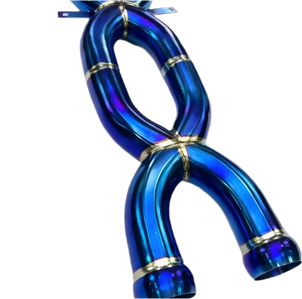 IRL Titanium Double X pipe