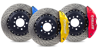 Yellow Speed Racing Front 8 Piston Ultra Big Brake Kit - Dodge Charger SRT Hellcat 2015-2023