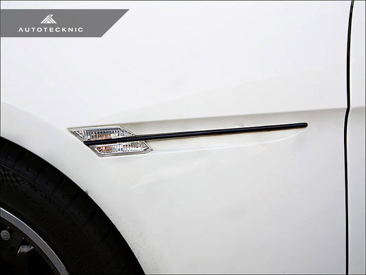 AutoTecknic Replacement Glazing Black Fender Trim - E63 Coupe/ E64 Cabrio 6-Series & M6