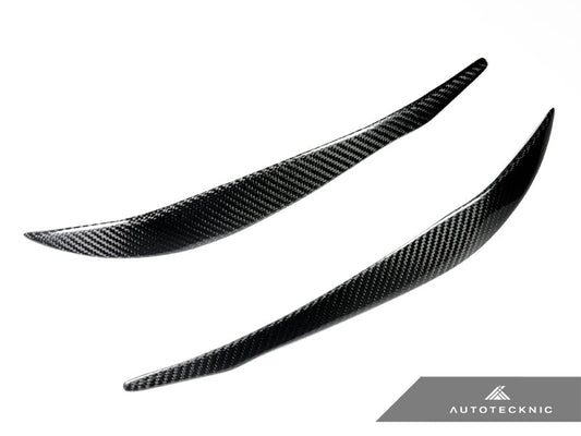 AutoTecknic Carbon Fiber Headlight Trim Set - F30 3 Series Sedan | F31 3 Series Wagon