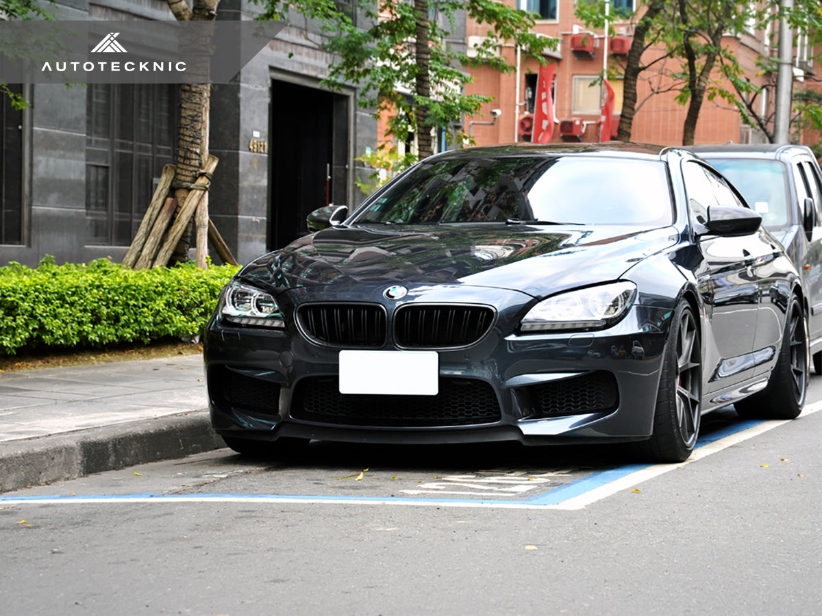 AutoTecknic Dual-Slats Carbon Fiber Front Grille Set - BMW F06 Gran Coupe | F12 Coupe | F13 Cabrio | 6-Series & M6