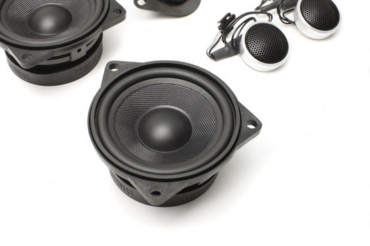 BACKORDERED - SHIPS 07/23 - RECOMMEND YOU ORDER NOW - Stage One BMW Speaker Upgrade for E60/E61 Sedan/Wagon with Standard Hi-Fi