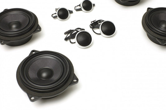 Stage One BMW Speaker Upgrade for 2007-2010 E93 Convertible with Standard Hi-Fi