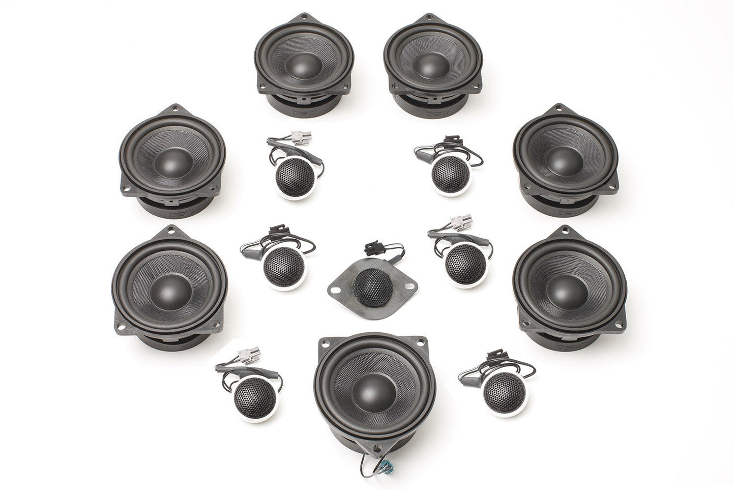 BACKORDERED - SHIPS SECOND HALF OF JULY - RECOMMEND YOU ORDER NOW, LIMITED FUTURE INVENTORY - Stage One BMW Speaker Upgrade for F15/F16 X5/X6, F85/F86 X5M/X6M with Harman Kardon